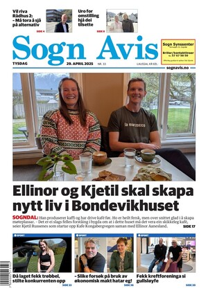 Forside Sogn Avis