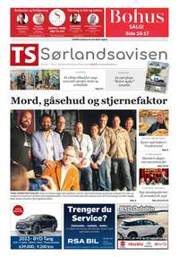 Forside TS Sørlandsavisen