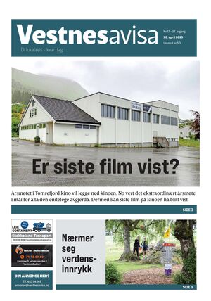 Forside Vestnesavisa